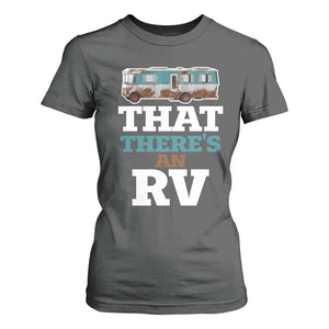 Funny Christmas Movie T Shirt For Women That There's An RV Camping Car Motorhome TS11 Dark Heather Print Your Wear