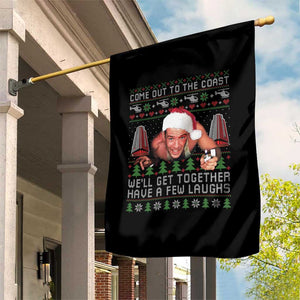 Funny Nakatomi Plaza Christmas Garden Flag Come Out To The Coast John Xmas 80's Die Movie TS11 Print Your Wear