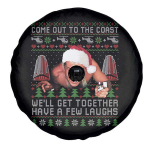 Funny Nakatomi Plaza Christmas Spare Tire Cover Come Out To The Coast John Xmas 80's Die Movie TS11 Print Your Wear