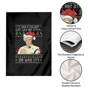 True Crime Christmas Keith Garden Flag Funny It Was A Holiday Just Like Any Other Or Was It TS11 Print Your Wear