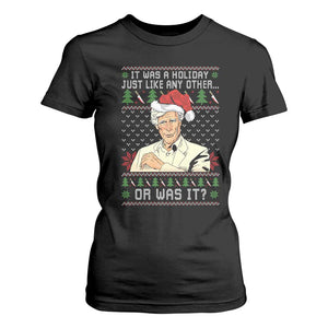 True Crime Christmas Keith T Shirt For Women Funny It Was A Holiday Just Like Any Other Or Was It TS11 Black Print Your Wear