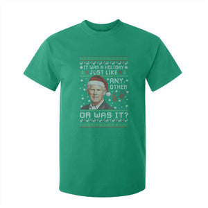 True Crime Christmas Keith T Shirt For Kid Funny It Was A Holiday Just Like Any Other Or Was It Bloody Hand TS11 Irish Green Print Your Wear
