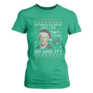 True Crime Christmas Keith T Shirt For Women Funny It Was A Holiday Just Like Any Other Or Was It Bloody Hand TS11 Irish Green Print Your Wear