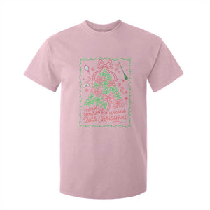 Have Yourself A Wicked Little Christmas T Shirt For Kid Funny Xmas Wizard Princess TS11 Light Pink Print Your Wear