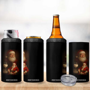 Funny Christmas Santa Drinking Milk Dank Meme 4 in 1 Can Cooler Tumbler TS11 Print Your Wear