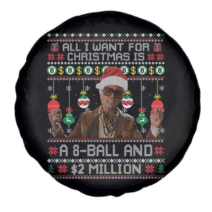 Funny Christmas Billy Meme Spare Tire Cover All I Want For Christmas Is A 8 Ball And 2 Million Dollars TS11 Print Your Wear