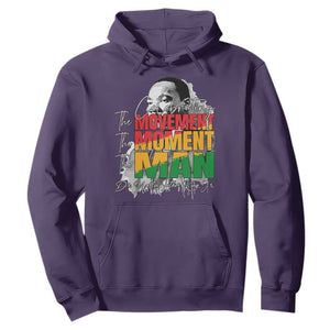 Dr Martin Luther King Jr Hoodie Celebrating The Movement Moment The Man TS11 Purple Print Your Wear