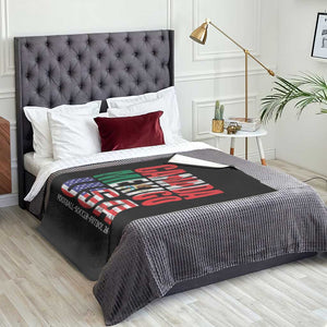 Soccer Lover Throw Blanket Canada Mexico USA Pride Football Futbol 2026 TS11 Print Your Wear