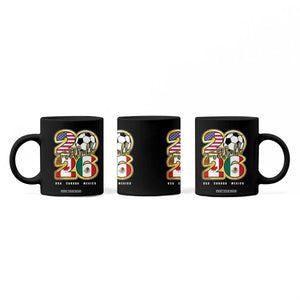Soccer Football Lover Coffee Mug USA Canada Mexico Pride 2026 TS11 Print Your Wear