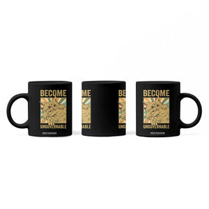 Become Ungovernable Cat Coffee Mug Funny Retro Cat Bite Horror Anime TS11 Print Your Wear