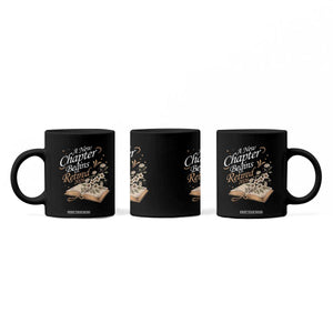 A New Chapter Begins Retired 2026 Coffee Mug Retired Teacher Floral Book TS11 Print Your Wear