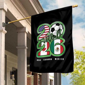 Soccer Football Lover Garden Flag USA Canada Mexico Pride 26 TS11 Print Your Wear