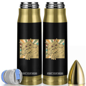 Funny Cat Bite Horror Anime Crazy Kitten Japanese Bullet Tumbler TS11 Black Print Your Wear