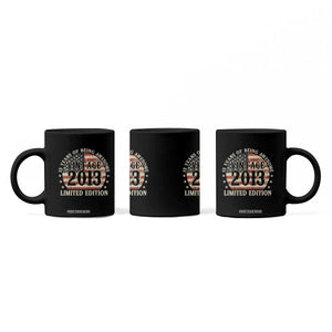 13th Birthday 2026 Coffee Mug Vintage 2013 Limited Edition 13 Years Of Being Awesome TS11 Print Your Wear