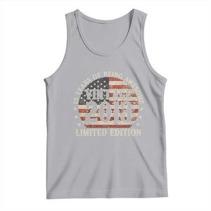 13th Birthday 2026 Tank Top Vintage 2013 Limited Edition 13 Years Of Being Awesome TS11 Athletic Heather Print Your Wear