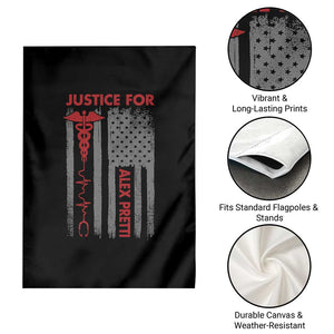 Justice For Alex Pretti Garden Flag Minneapolis Tribute 2026 ICU Nurse American Flag TS11 Print Your Wear