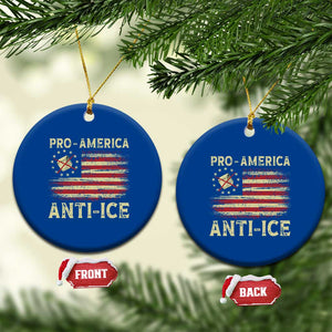 Pro American Anti Ice Ceramic Ornament Resist Protest Support Immigrants Refugee TS11 1pc Blue Print Your Wear