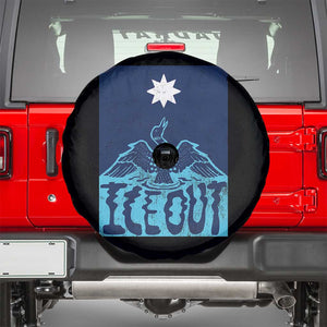 Ice Out Minnesota Loon Spare Tire Cover MN State Protest TS11 Black Print Your Wear