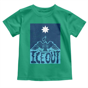 Ice Out Minnesota Loon Toddler T Shirt MN State Protest TS11 Irish Green Print Your Wear