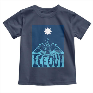 Ice Out Minnesota Loon Toddler T Shirt MN State Protest TS11 Navy Print Your Wear
