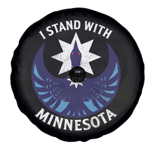 I Stand With Minnesota Spare Tire Cover Rebel Common Loon Minnesota Protest TS11 Print Your Wear