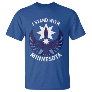 I Stand With Minnesota T Shirt - Rebel Common Loon Minnesota Protest Solidarity Tee TS11 Royal Blue Print Your Wear