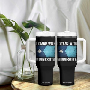 I Stand With Minnesota Tumbler With Handle MN State Support Political Protest TS11 Print Your Wear