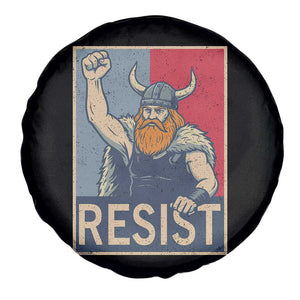 Funny Minneapolis Viking Resist Abolish Ice Protest Spare Tire Cover TS11 Print Your Wear