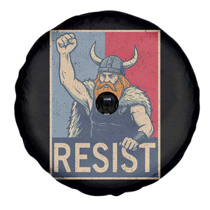 Funny Minneapolis Viking Resist Abolish Ice Protest Spare Tire Cover TS11 Print Your Wear