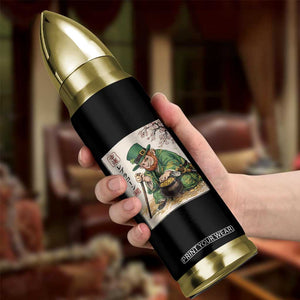 Vintage Japanese Leprechaun St Patricks Day Shamrock Ukiyo e Art Bullet Tumbler TS11 Print Your Wear
