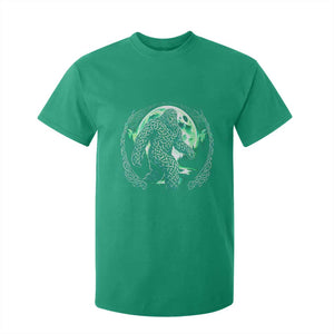 Funny St Patricks Day Bigfoot Celtic Knot Irish Sasquatch T Shirt For Kid TS11 Irish Green Print Your Wear