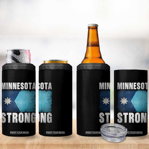 Minnesota Strong 4 in 1 Can Cooler Tumbler MN State Pride Community Resistance TS11 Print Your Wear
