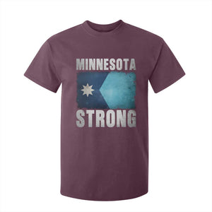Minnesota Strong T Shirt For Kid MN State Pride Community Resistance TS11 Maroon Print Your Wear