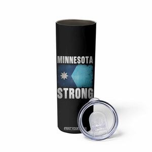 Minnesota Strong Skinny Tumbler MN State Pride Community Resistance TS11 Print Your Wear