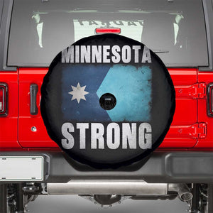 Minnesota Strong Spare Tire Cover MN State Pride Community Resistance TS11 Black Print Your Wear