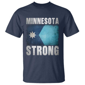 Minnesota Strong T Shirt MN State Pride Community Resistance TS11 Navy Print Your Wear