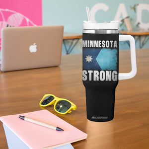 Minnesota Strong Tumbler With Handle MN State Pride Community Resistance TS11 Print Your Wear