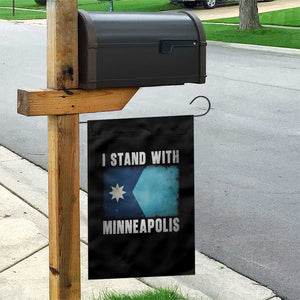 I Stand With Minneapolis Garden Flag Social Justice and Immigration Protest MN Flag TS11 Print Your Wear