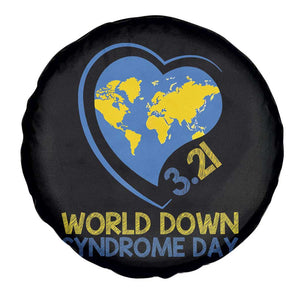 World Down Syndrome Day March 21 World Heart Spare Tire Cover TS11 Print Your Wear