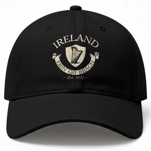 Ireland Erin Go Bragh Est 1922 Baseball Cap Irish Pride Vintage Harp TS11 Print Your Wear