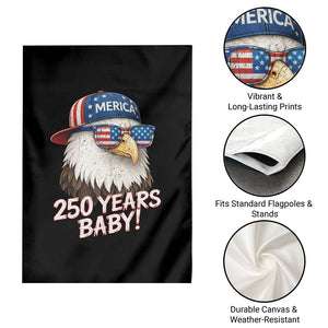 250th Anniversary USA 250 Years Baby Bald Eagle Garden Flag TS11 Print Your Wear
