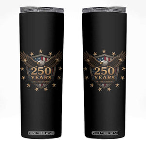 250th Anniversary USA Bald Eagle Skinny Tumbler 250 Years 4th of July 1776 2026