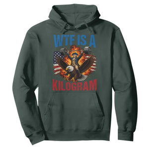 WTF Is A Kilogram Hoodie Funny George Washington 4th of July Gym Workout