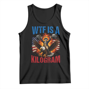 WTF Is A Kilogram Tank Top Funny George Washington 4th of July Gym Workout