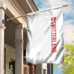 Switzerland Heritage Vintage Swiss Flag Schweiz Garden Flag