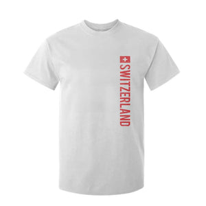 Switzerland Heritage Vintage Swiss Flag Schweiz T Shirt For Kid