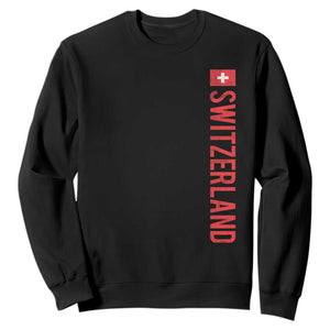 Switzerland Heritage Vintage Swiss Flag Schweiz Sweatshirt