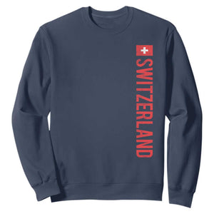 Switzerland Heritage Vintage Swiss Flag Schweiz Sweatshirt