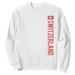 Switzerland Heritage Vintage Swiss Flag Schweiz Sweatshirt