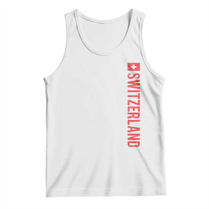 Switzerland Heritage Vintage Swiss Flag Schweiz Tank Top